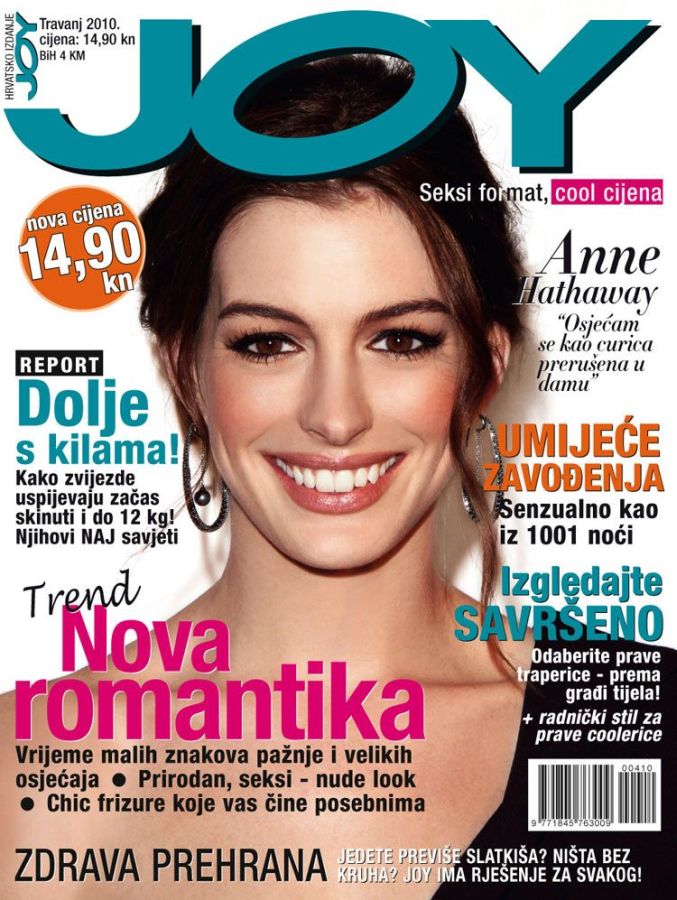 JOY CROATIA magazine cover  April 2010