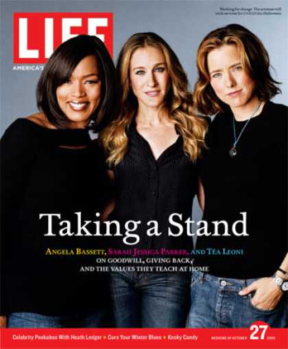 LIFE magazine side cover 27 October 2006