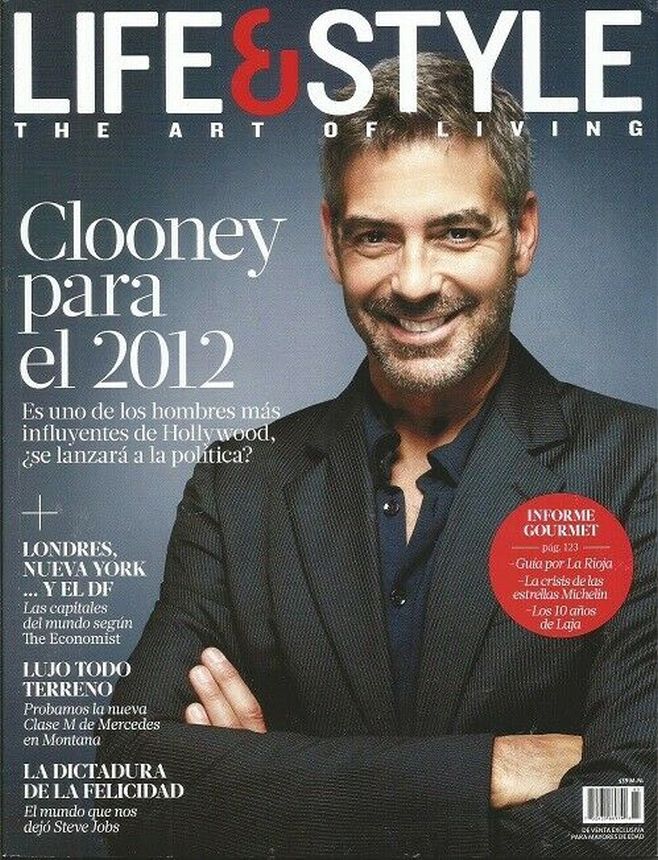 LIFE AND STYLE MEXICO magazine cover  November 2011
