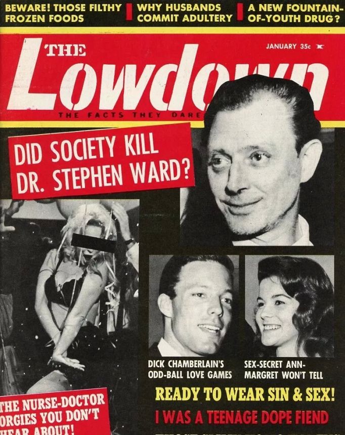 LOWDOWN | THE magazine side cover  January 1964