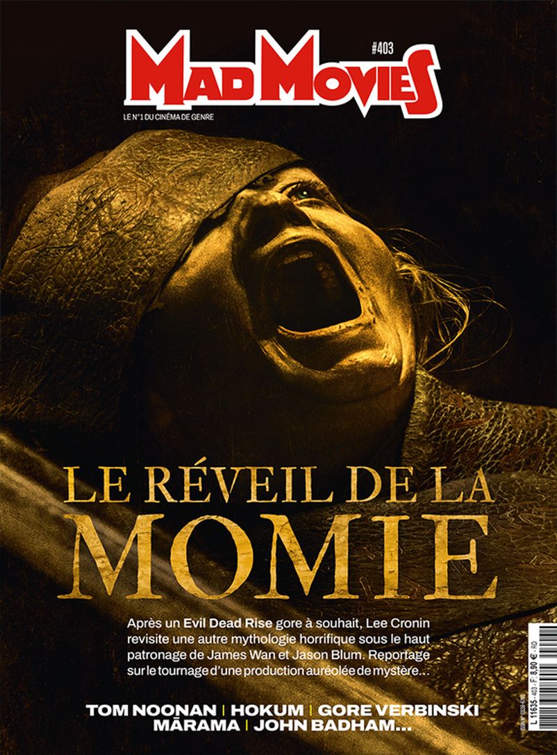 MAD MOVIES magazine side cover Issue 403  April 2026