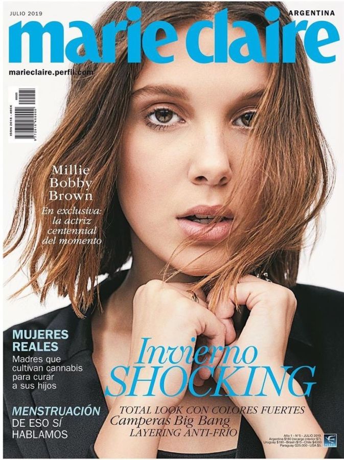 MARIE CLAIRE ARGENTINA magazine cover  July 2019