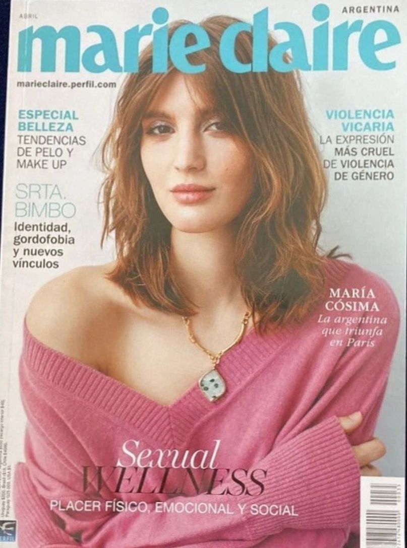 MARIE CLAIRE ARGENTINA magazine cover  April 2022