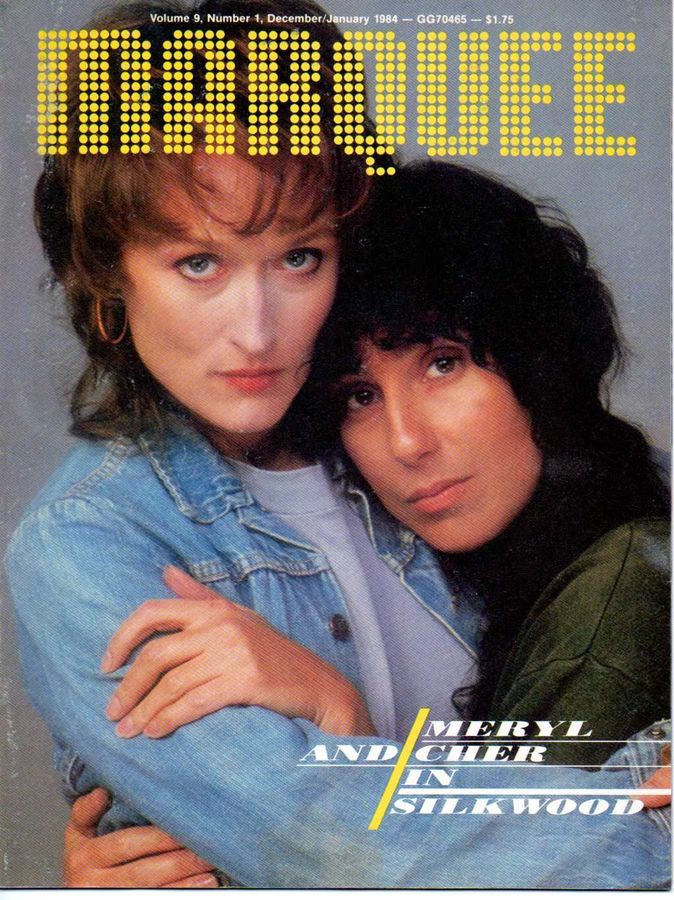 MARQUEE (Ca) magazine side cover  Vol 9 # 1 December 1983/January 1984