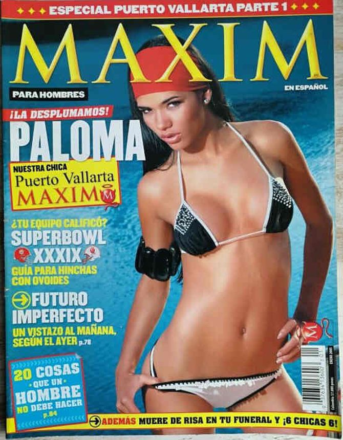 MAXIM COLOMBIA magazine cover  January 2005
