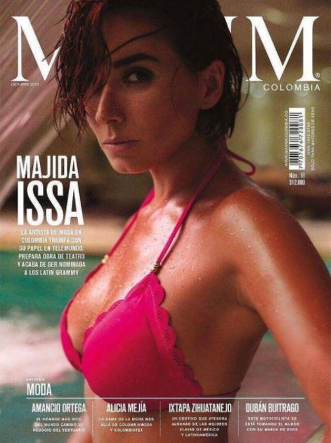 MAXIM COLOMBIA magazine cover  October 2017