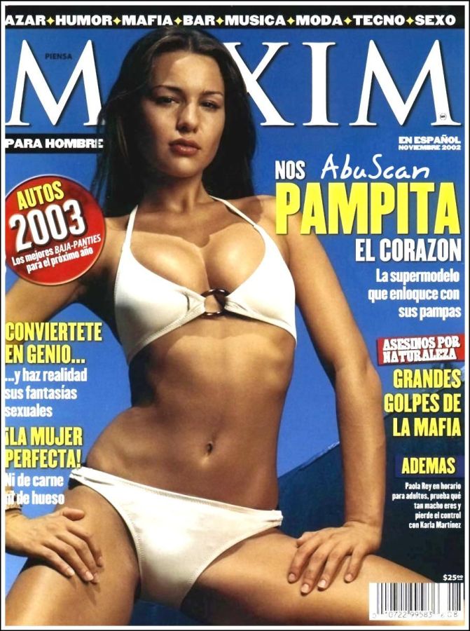 MAXIM ARGENTINA magazine cover  November 2002