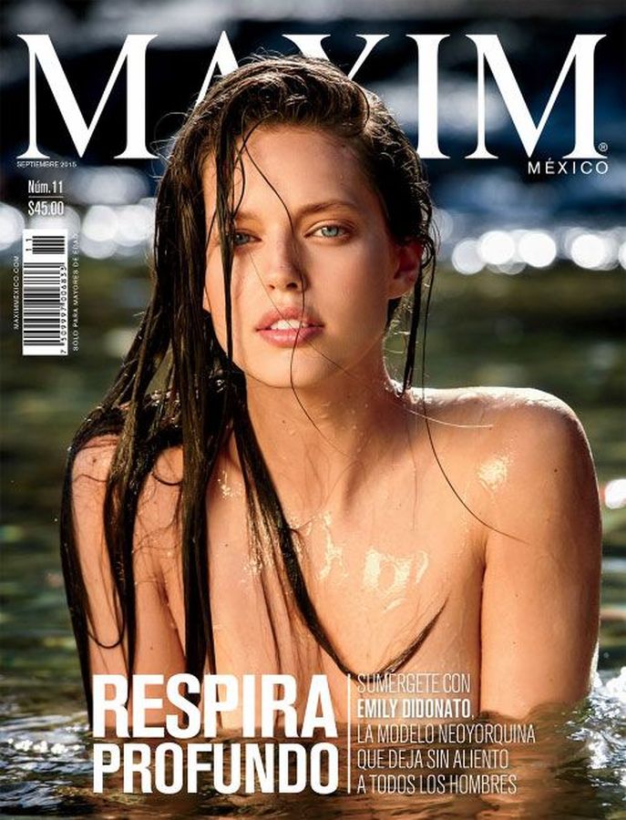 MAXIM MEXICO magazine cover  September 2015