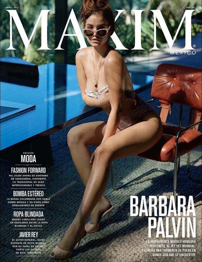 MAXIM MEXICO magazine cover  April 2017