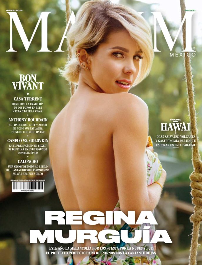 MAXIM MEXICO magazine cover  April 2018