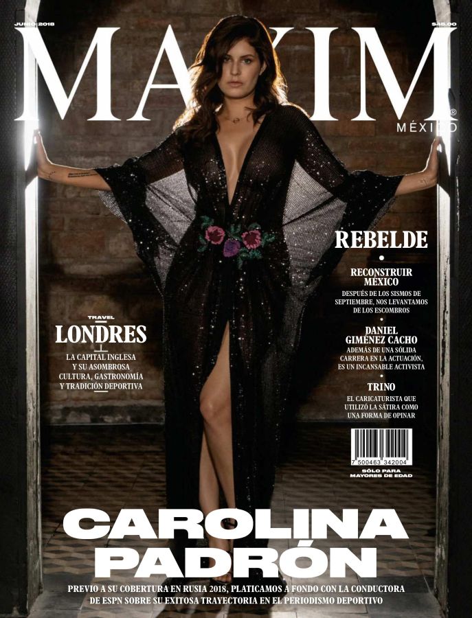 MAXIM MEXICO magazine cover  June 2018