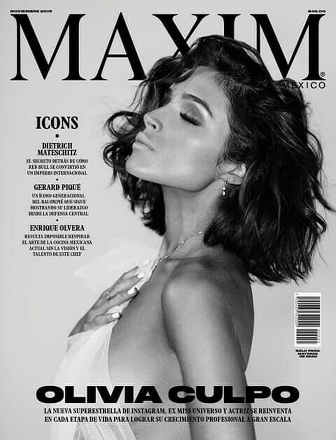 MAXIM MEXICO magazine cover  November 2019