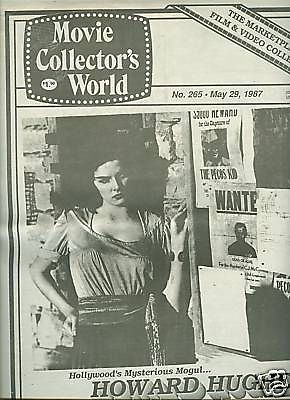 MOVIE COLLECTORS WORLD magazine side cover Issue 265 29 May 1987