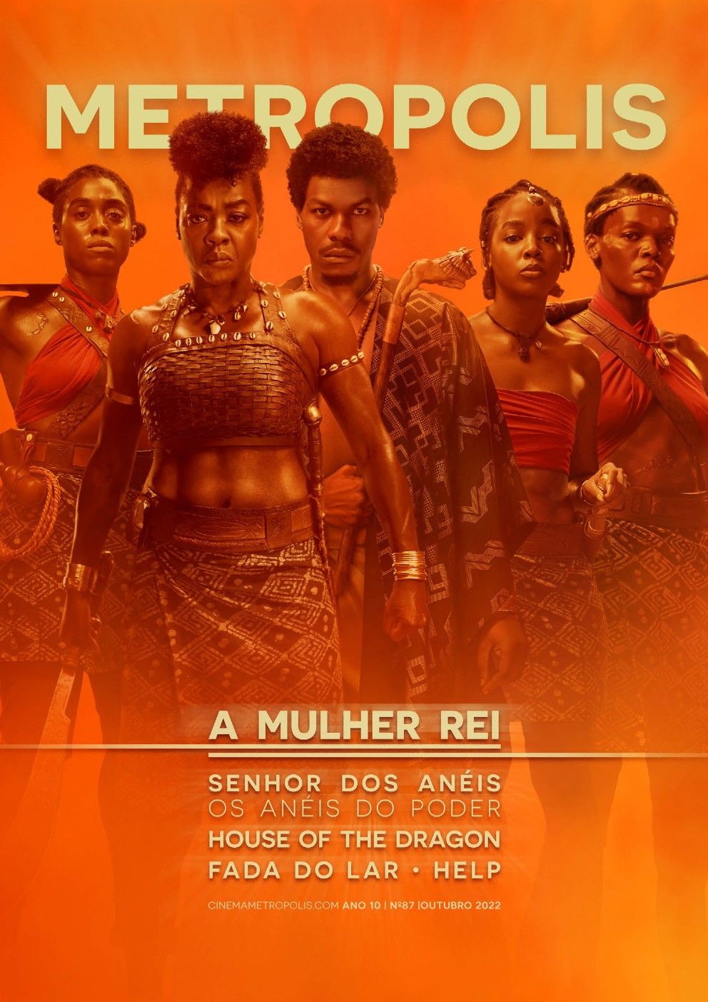 METROPOLIS (Pt) magazine side cover Issue 87  October 2022