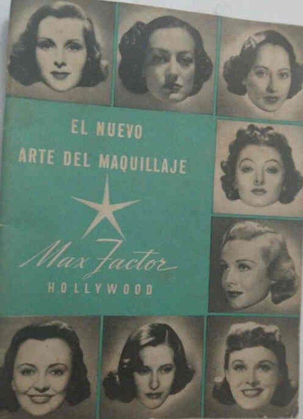 MAX FACTOR HOLLYWOOD magazine cover   1942
