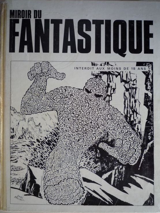 MIROIR DU FANTASTIQUE magazine side cover  Special # 1  1969