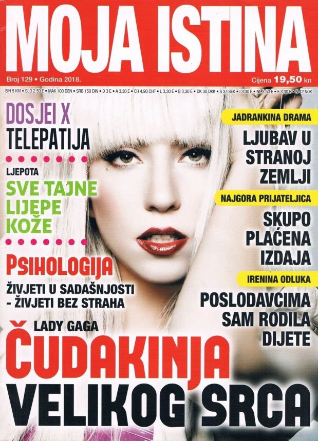 MOJA ISTINA magazine cover Issue 129   2018