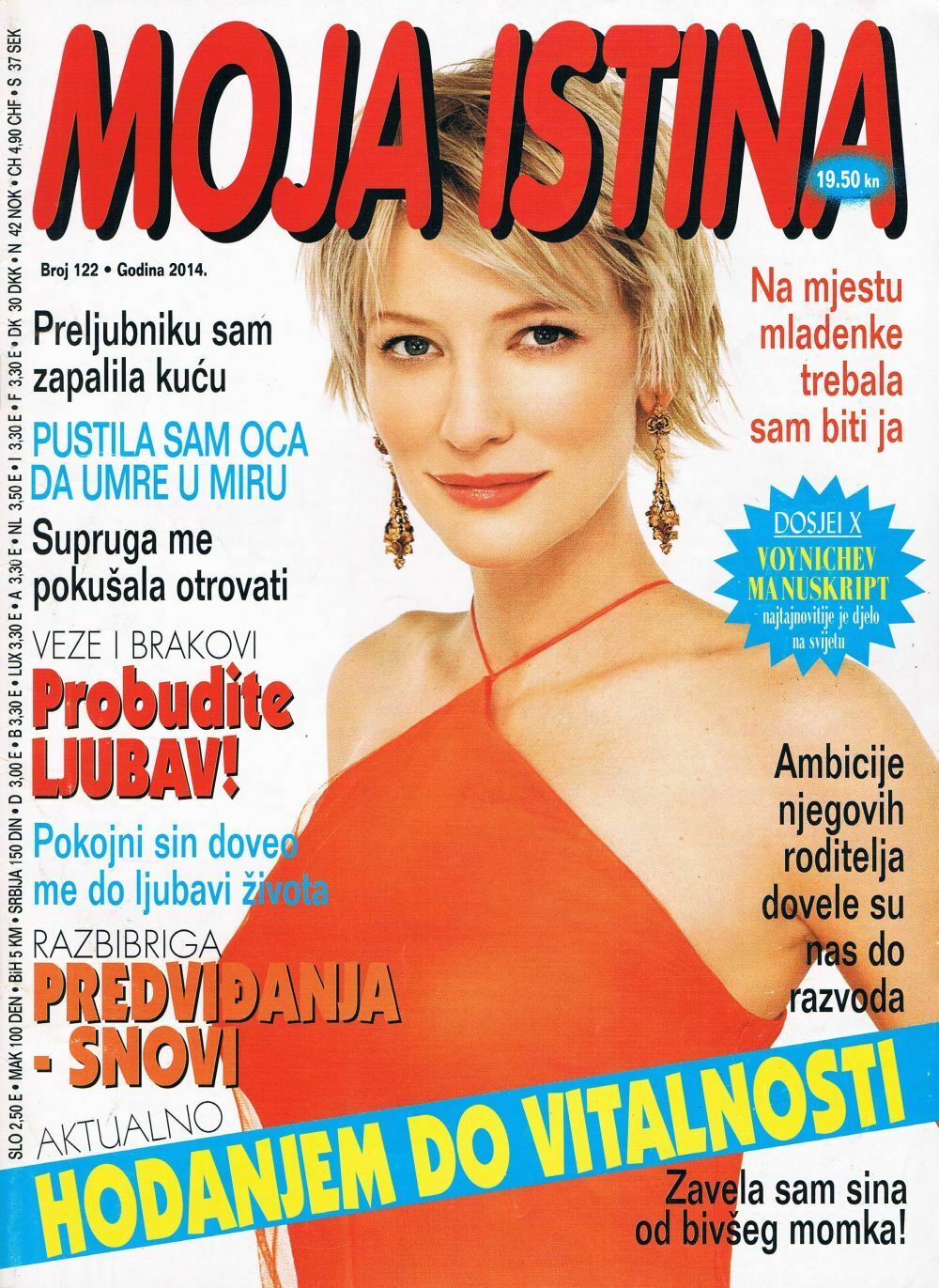 MOJA ISTINA magazine cover Issue 122   2014