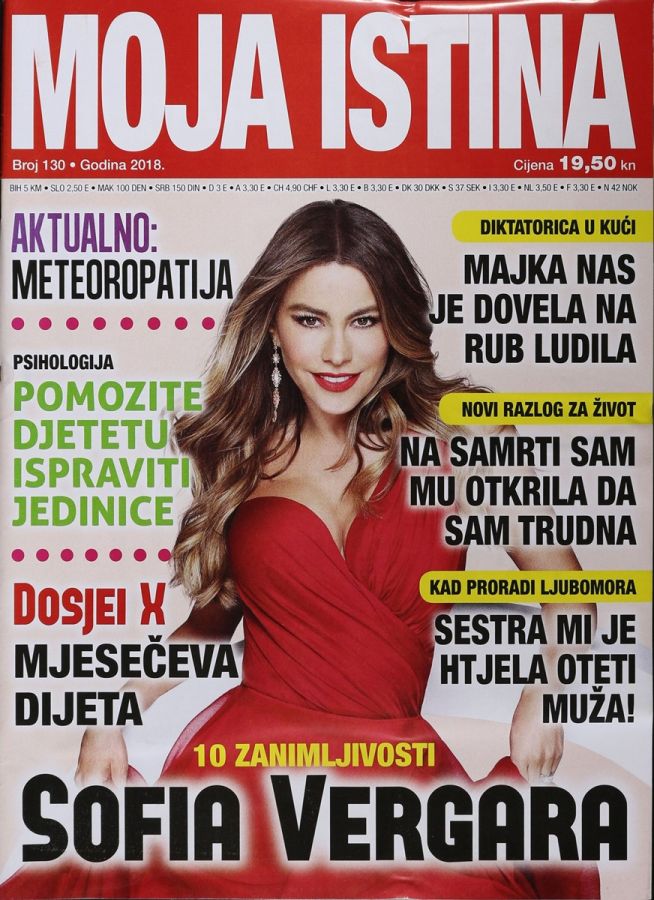 MOJA ISTINA magazine cover Issue 130   2018