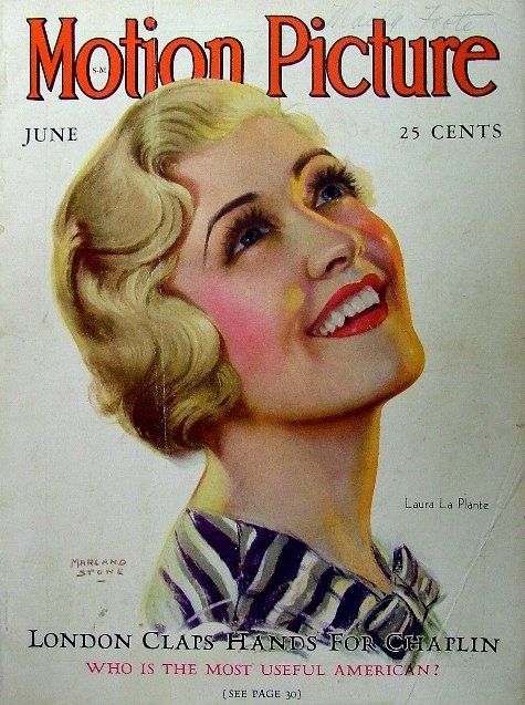 MOTION PICTURE magazine side cover Issue 244 June 1931
