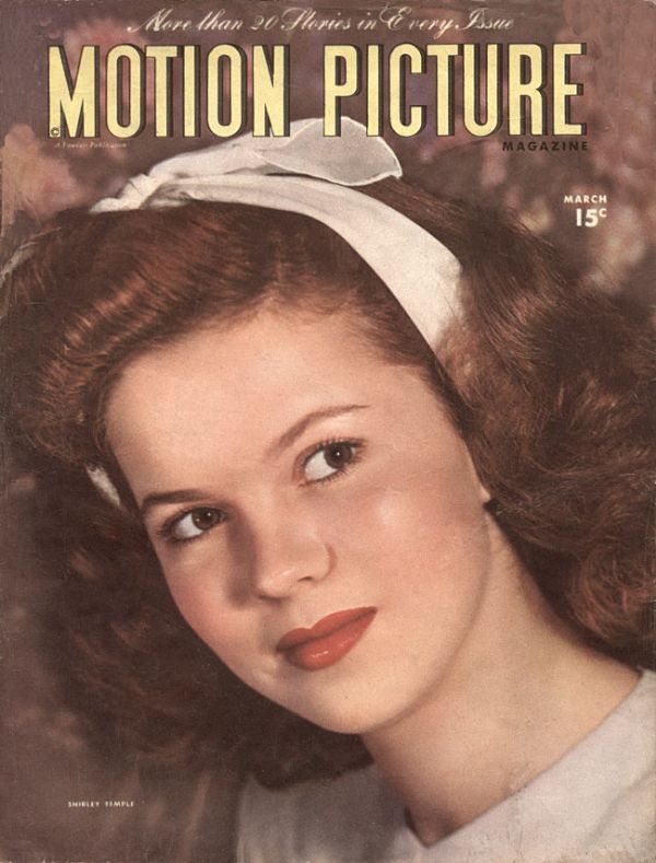 MOTION PICTURE magazine side cover Issue 421 March 1946