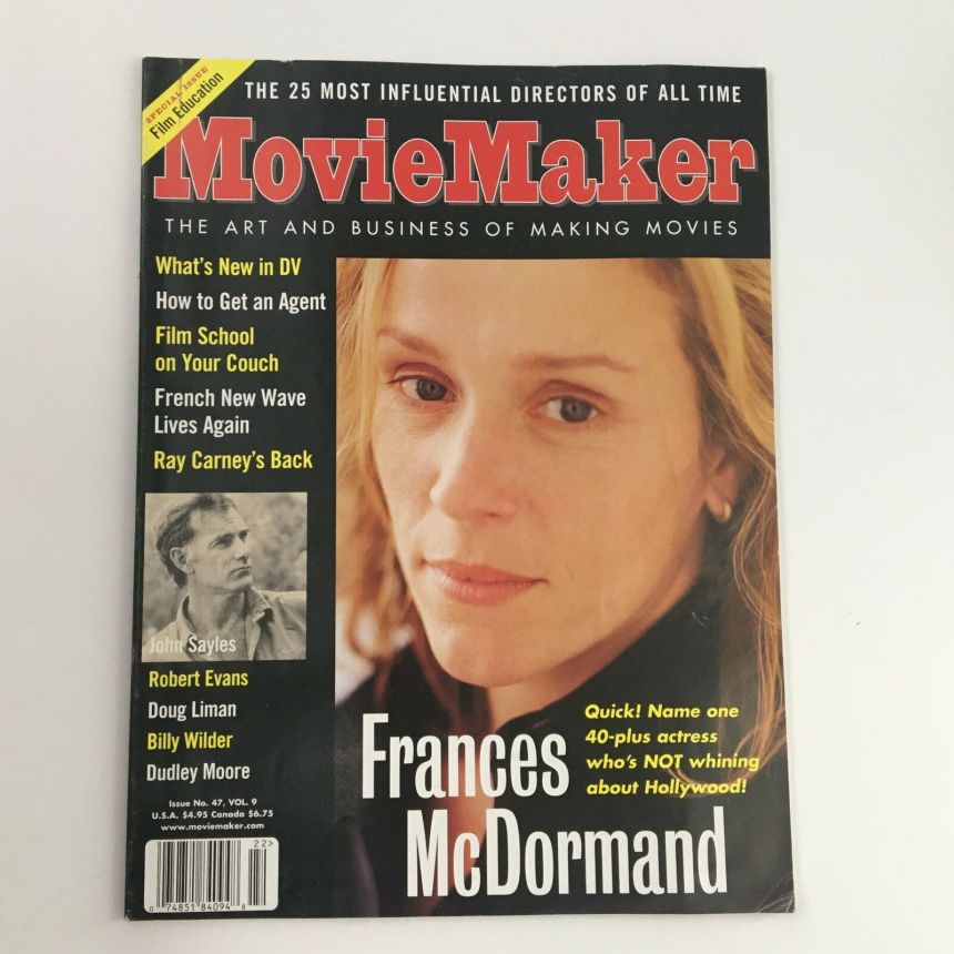 MOVIE MAKER magazine side cover Issue 47 June/July/August 2002
