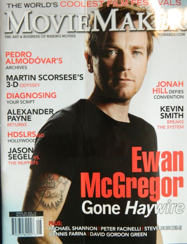 MOVIE MAKER magazine side cover Issue 96 January/February 2012