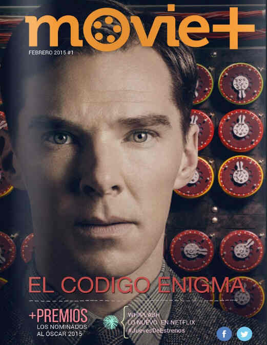 MOVIE PLUS magazine cover Issue 1 February 2015