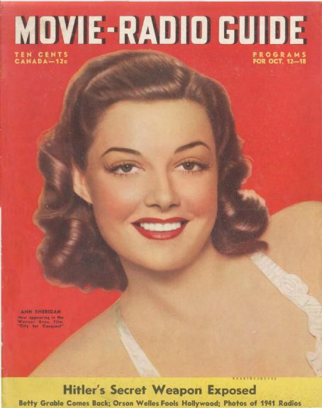 MOVIE-RADIO GUIDE magazine cover