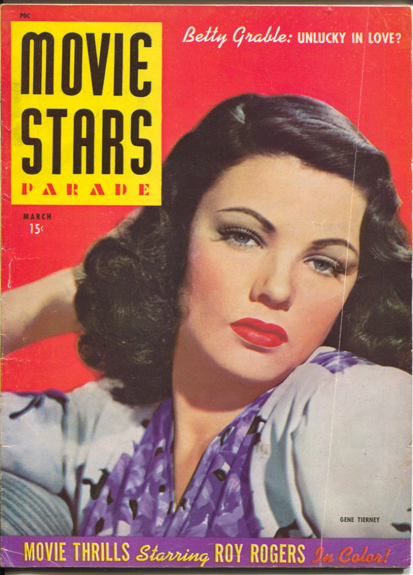 MOVIE STARS magazine cover