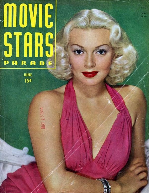 Lana Turner magazine cover