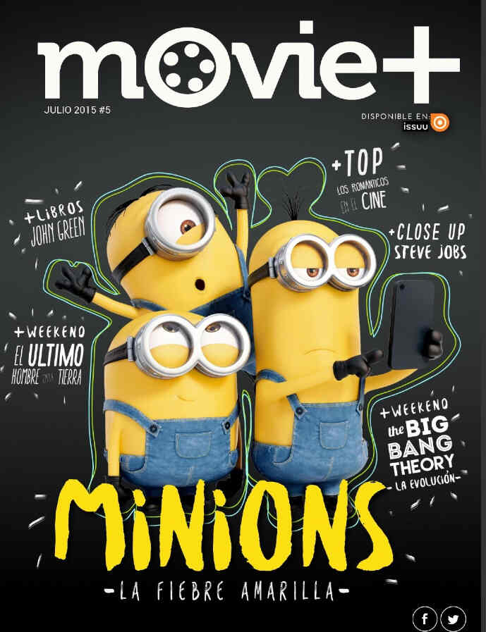 MOVIE PLUS magazine cover Issue 5 July 2015