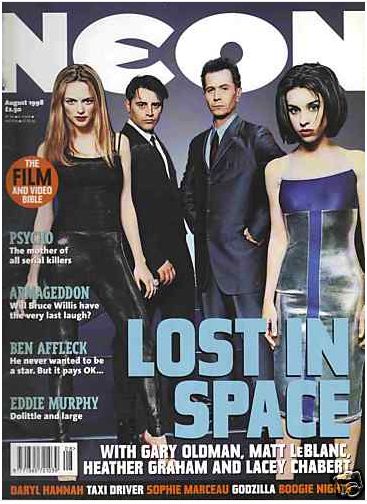 NEON magazine side cover Issue 20 August 1998