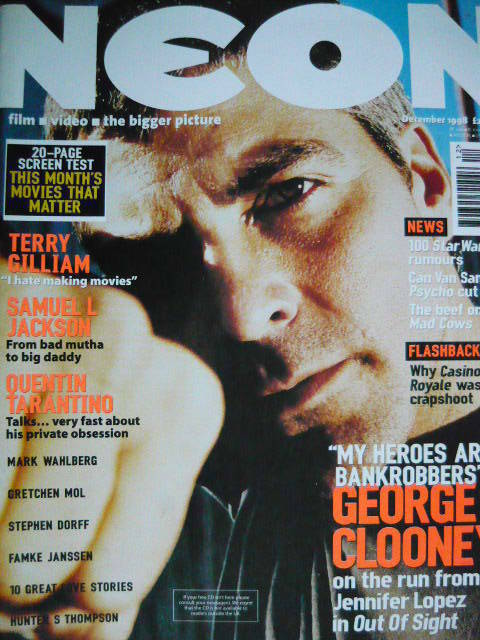 NEON magazine side cover Issue 24 December 1998