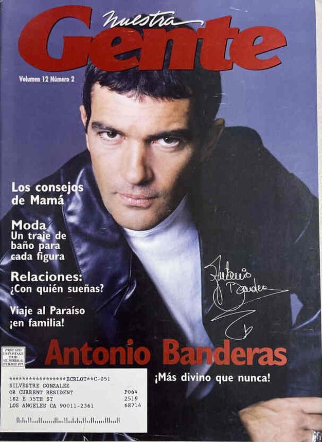 NUESTRA GENTE magazine cover  April 2004