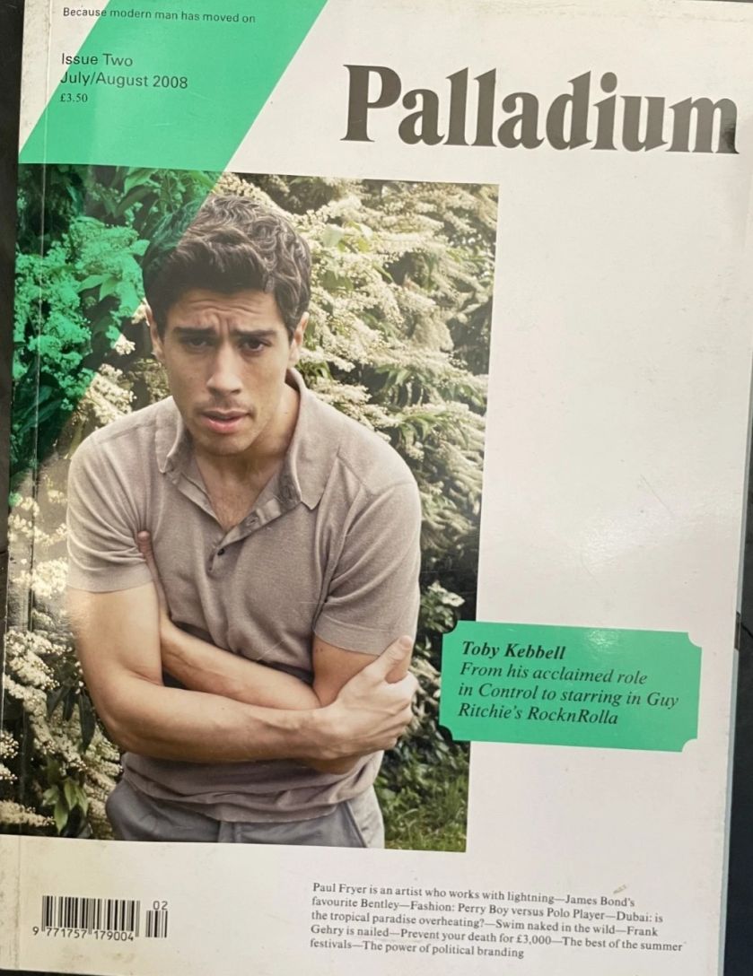 PALLADIUM magazine side cover Issue 2  July/August 2008