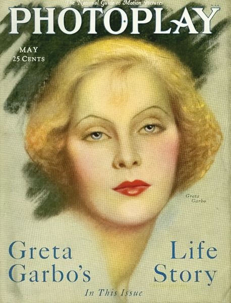 Greta Garbo magazine cover
