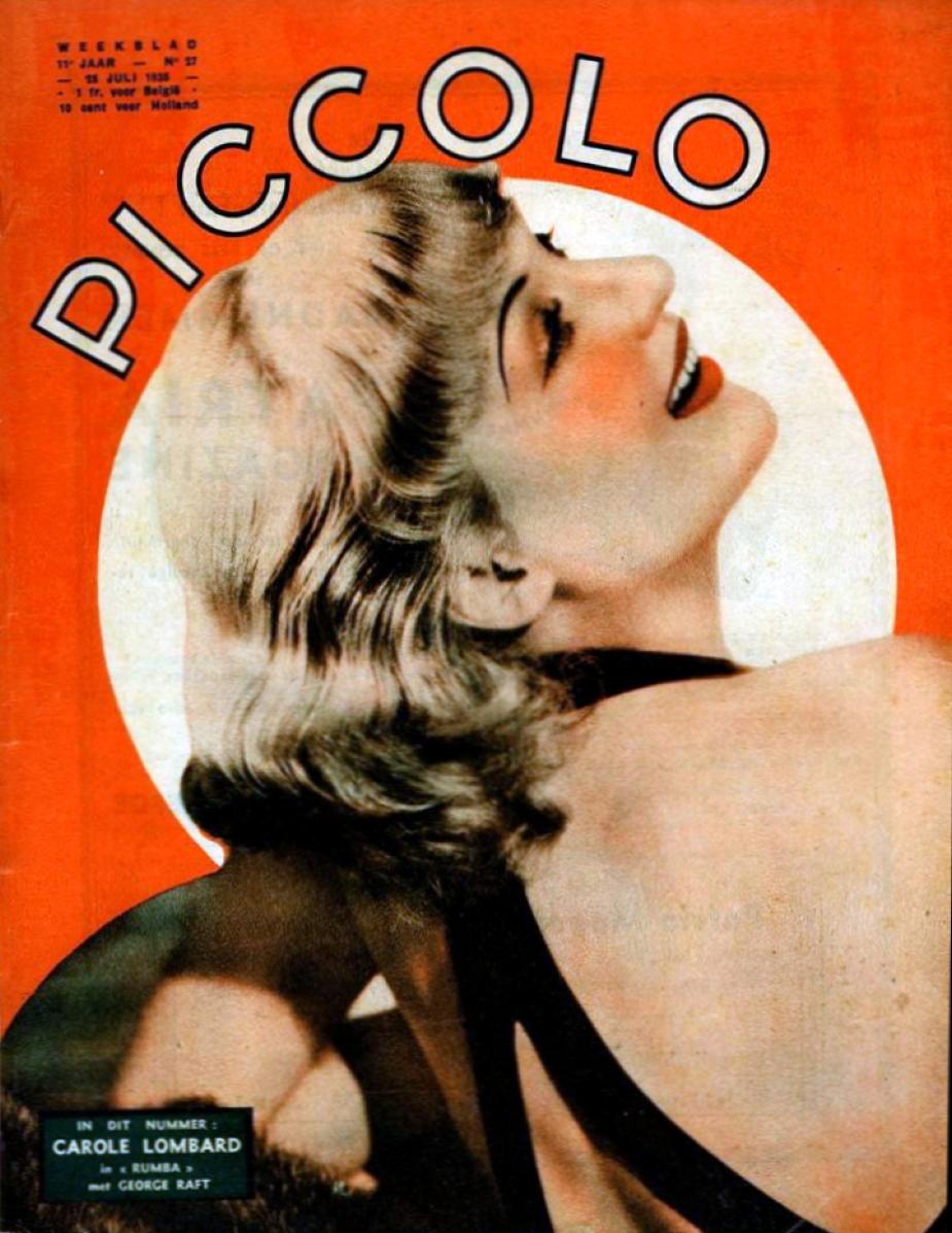 PICCOLO magazine side cover 28 July 1935