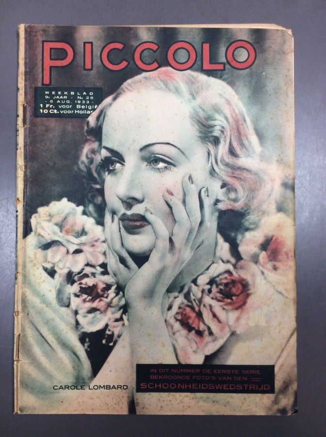 PICCOLO magazine side cover Issue 28 6 August 1933