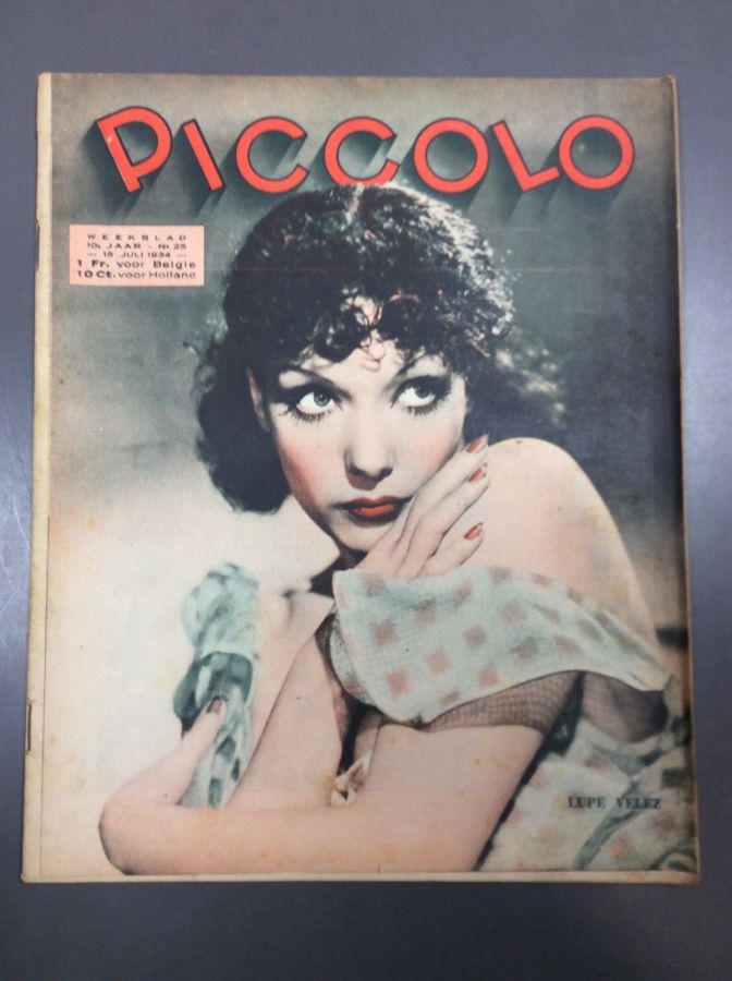PICCOLO magazine side cover Issue 25 15 July 1934