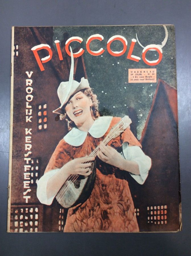 PICCOLO magazine side cover Issue 48 23 December 1934