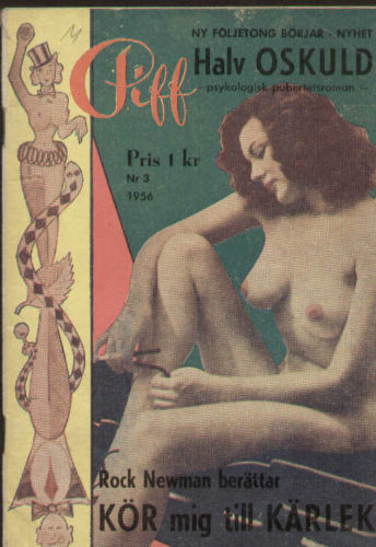 PIFF magazine side cover Issue 3  1956