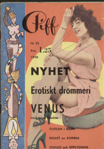 PIFF magazine side cover Issue 22  1958