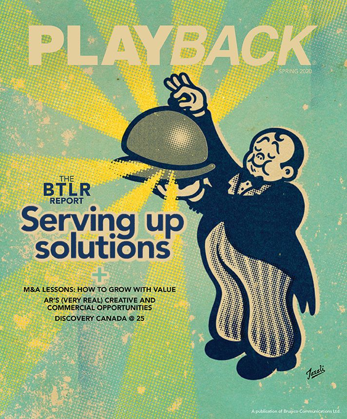 PLAYBACK magazine cover Spring 2020