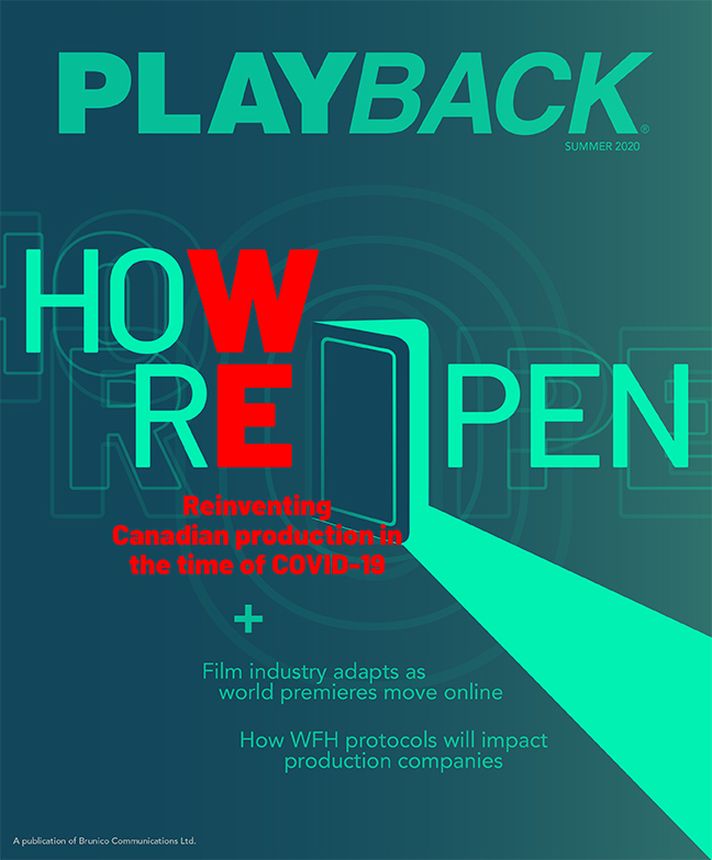 PLAYBACK magazine cover Summer 2020