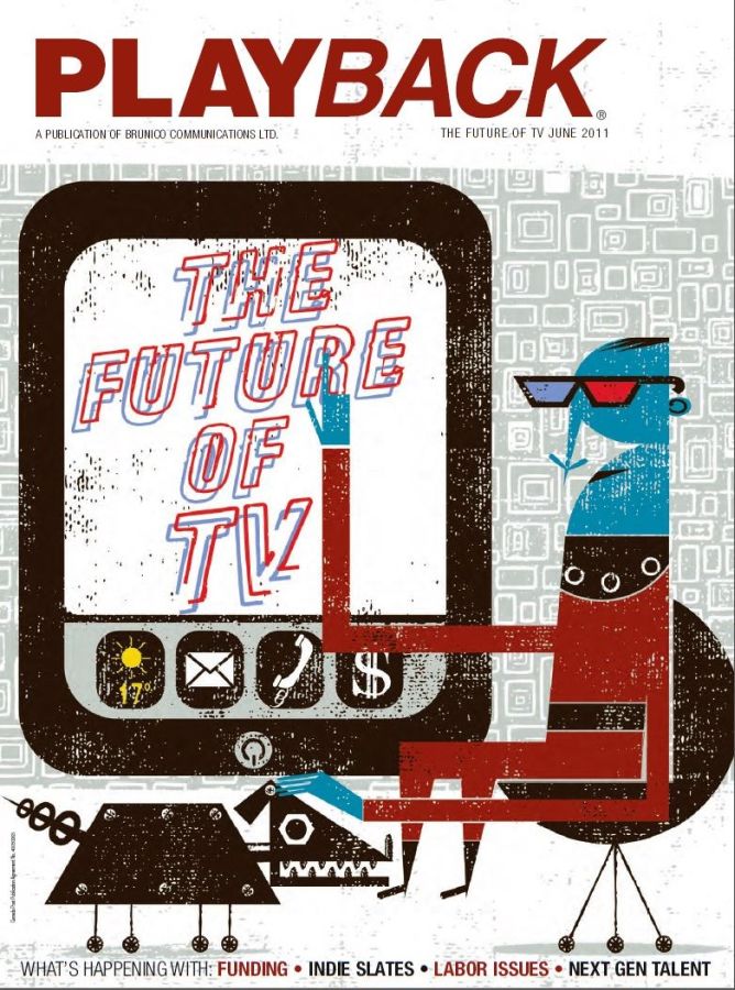 PLAYBACK magazine cover June 2011