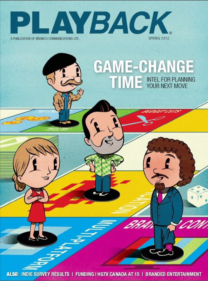 PLAYBACK magazine cover Spring 2012
