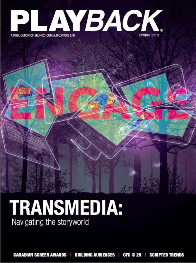 PLAYBACK magazine cover Spring 2013