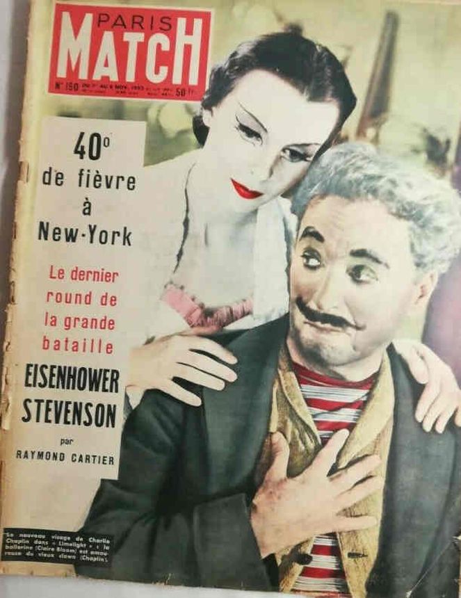 PARIS MATCH magazine side cover Issue 190 1 November 1952
