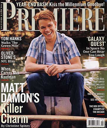 PREMIERE magazine cover Issue 156 January 2000